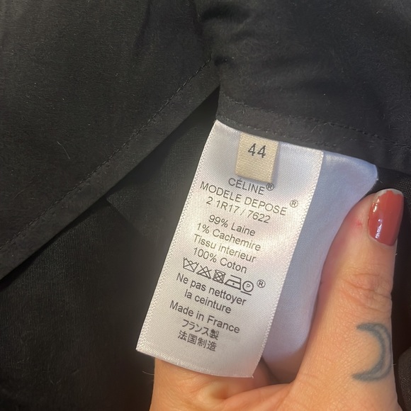 Celine high waisted trousers with belt - Picture 6 of 6